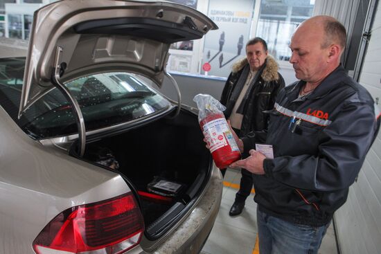 Inspection station in Pyatigorsk