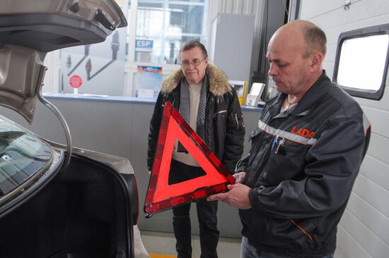 Inspection station in Pyatigorsk