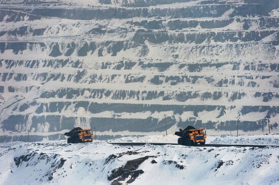 Kedrovsky open-pit coal mine