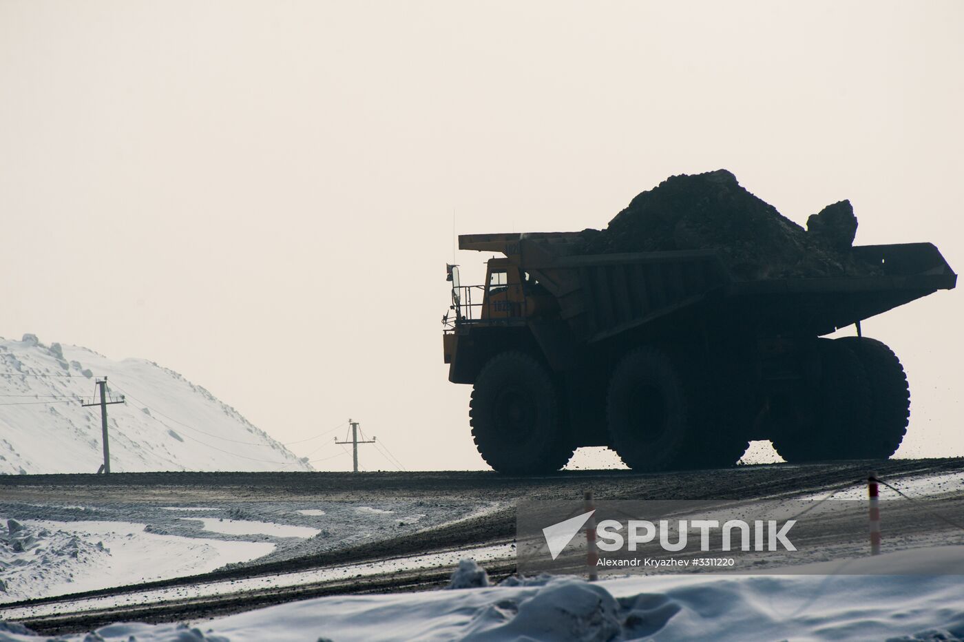 Kedrovsky open-pit coal mine