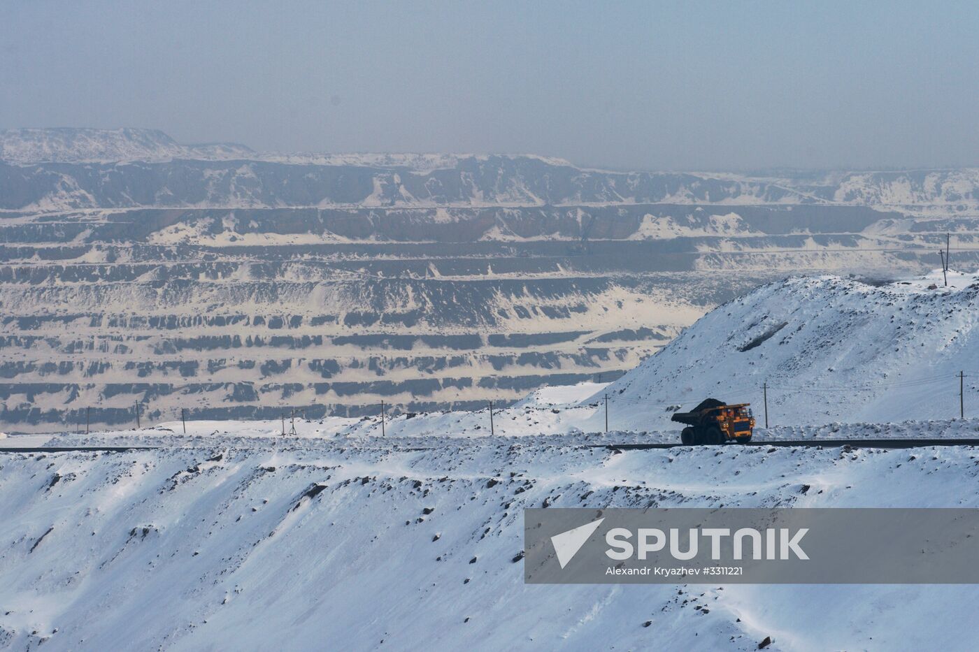 Kedrovsky open-pit coal mine