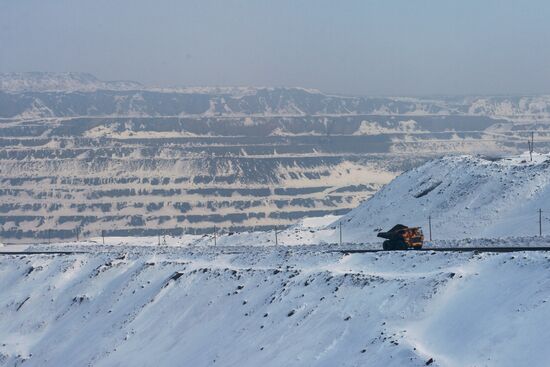 Kedrovsky open-pit coal mine