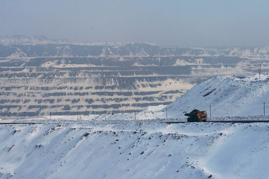Kedrovsky open-pit coal mine