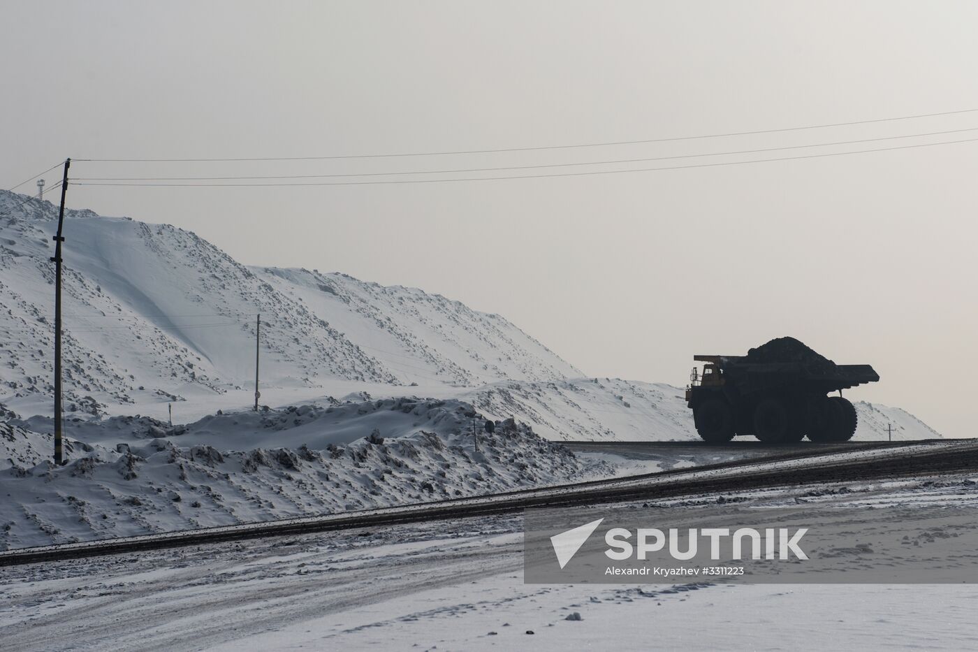 Kedrovsky open-pit coal mine