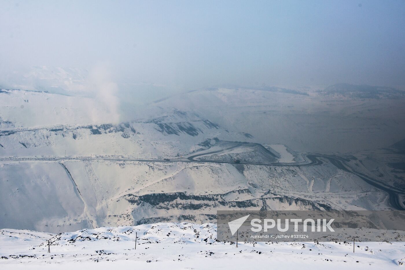 Kedrovsky open-pit coal mine