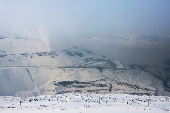 Kedrovsky open-pit coal mine