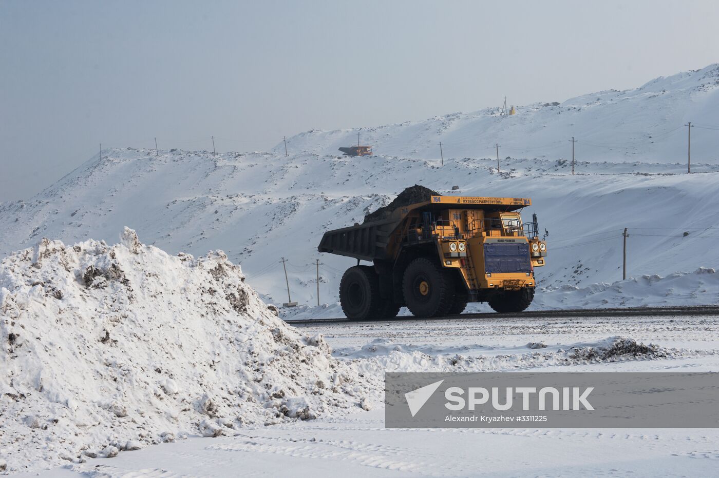 Kedrovsky open-pit coal mine