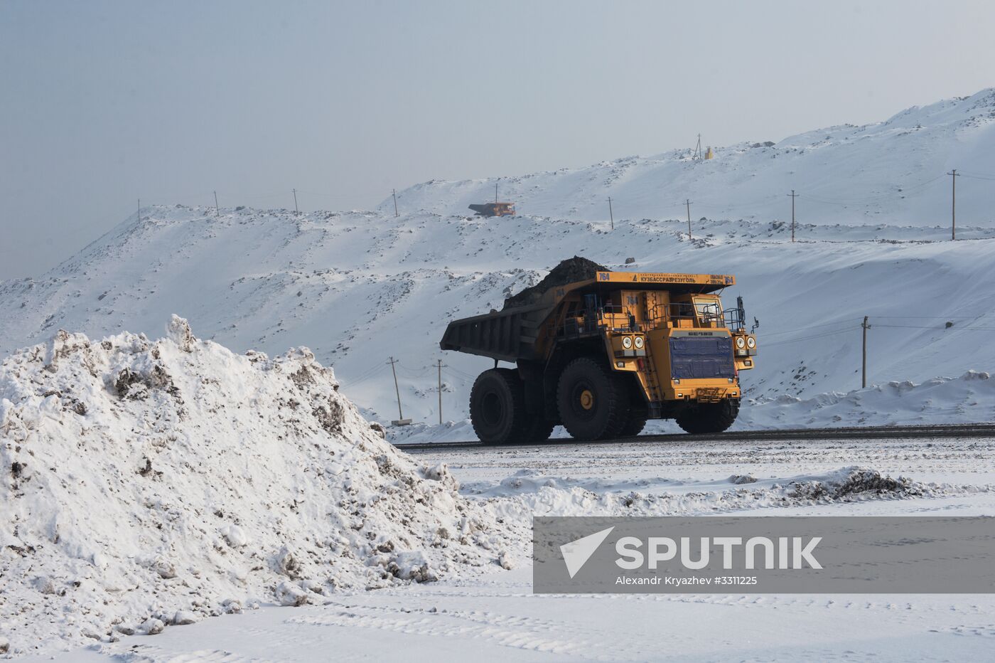Kedrovsky open-pit coal mine