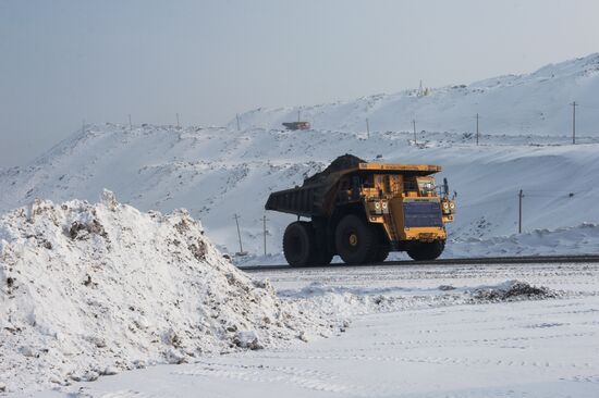 Kedrovsky open-pit coal mine