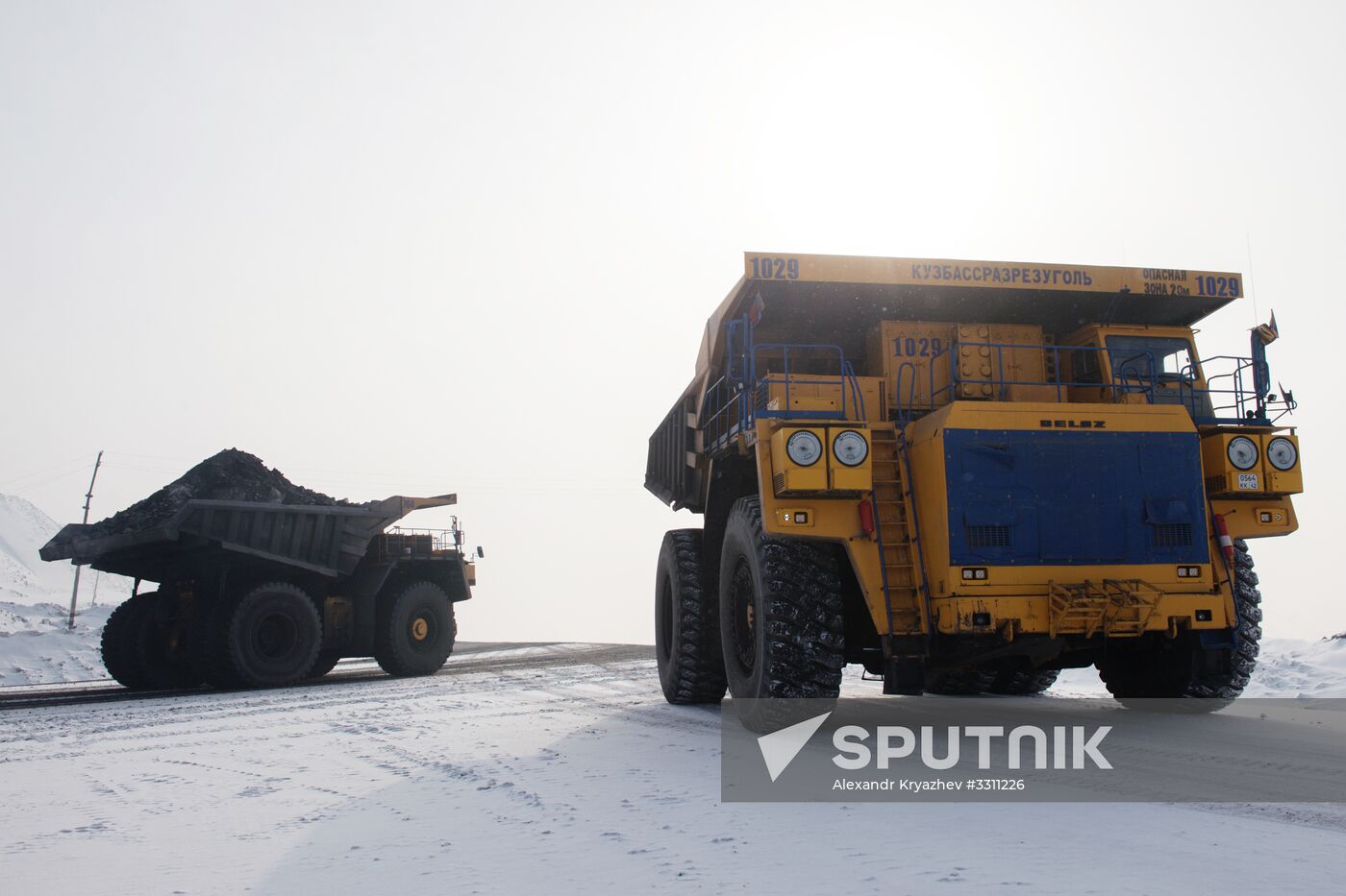 Kedrovsky open-pit coal mine