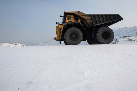 Kedrovsky open-pit coal mine