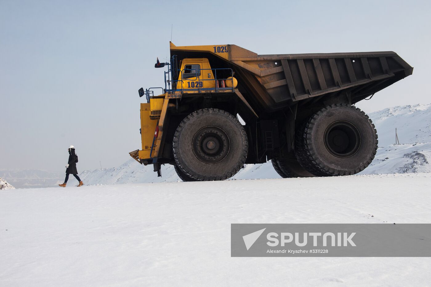 Kedrovsky open-pit coal mine