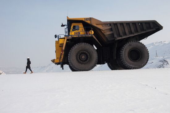 Kedrovsky open-pit coal mine