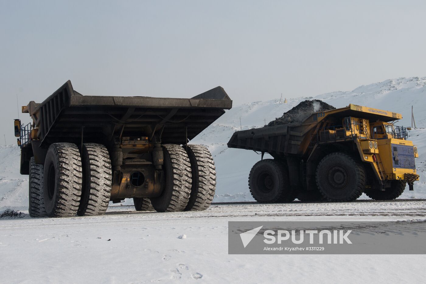 Kedrovsky open-pit coal mine