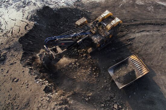 Kedrovsky open-pit coal mine