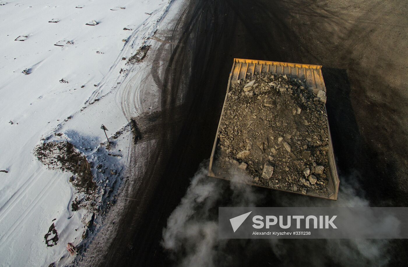 Kedrovsky open-pit coal mine
