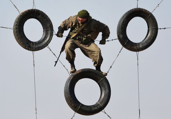 Combat intelligence competition in Primorye Territory