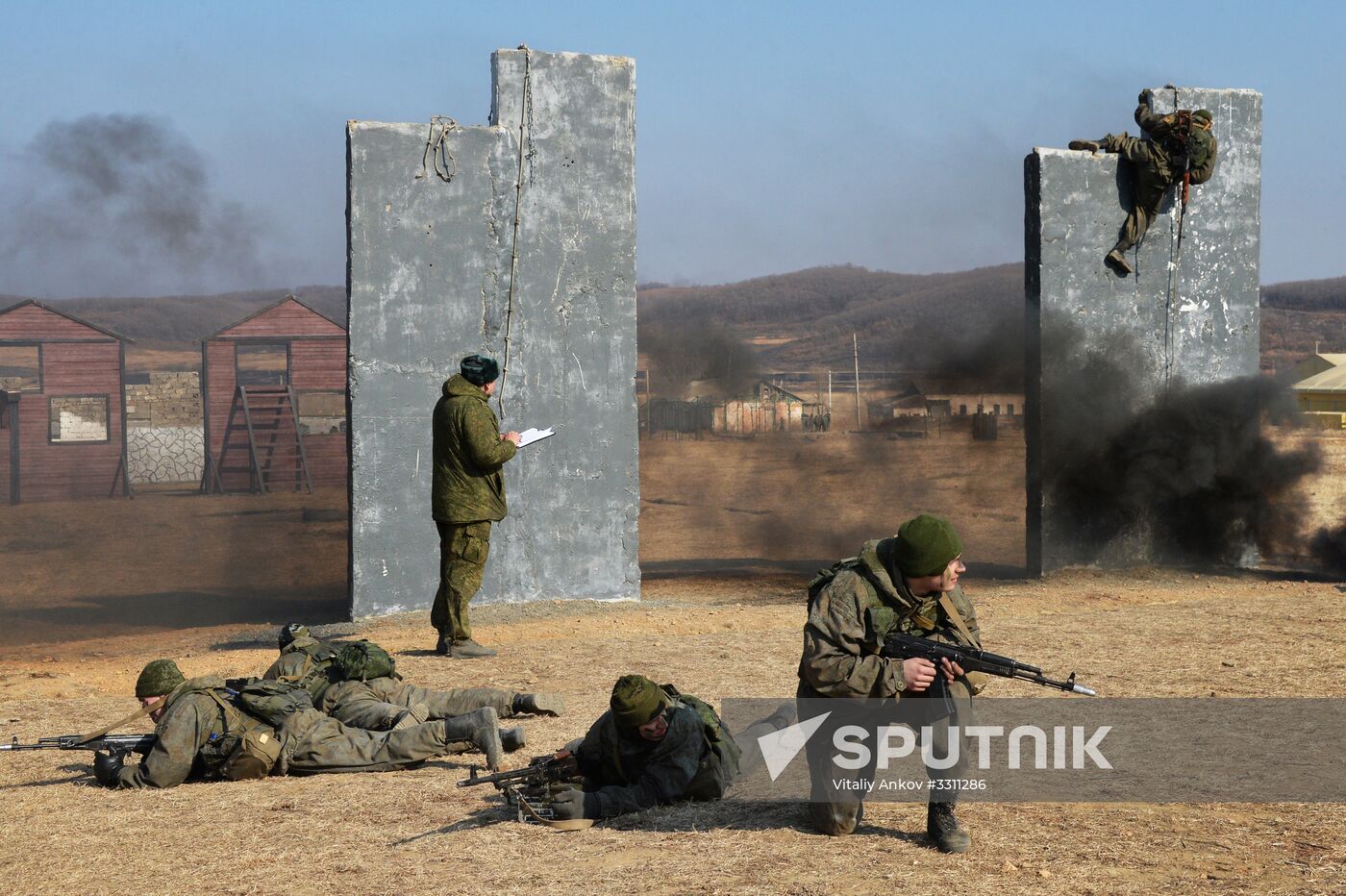 Combat intelligence competition in Primorye Territory