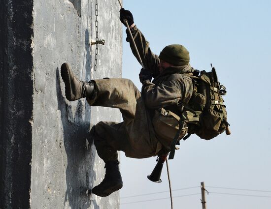 Combat intelligence competition in Primorye Territory