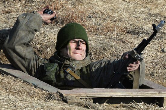 Combat intelligence competition in Primorye Territory