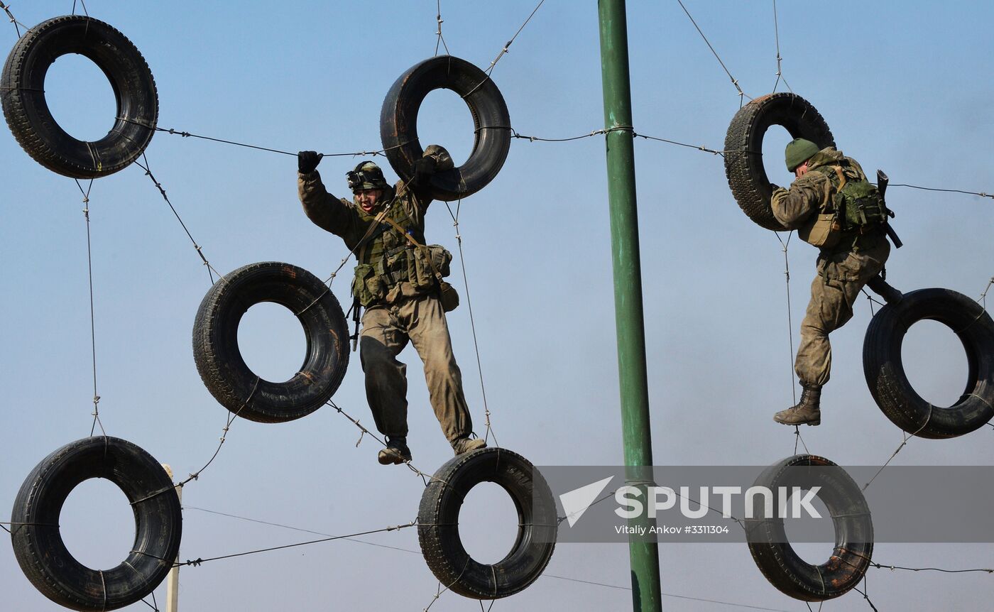 Combat intelligence competition in Primorye Territory