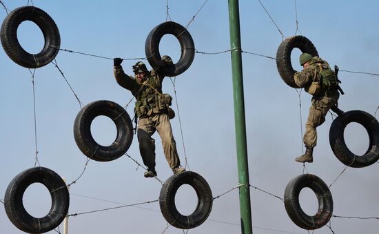 Combat intelligence competition in Primorye Territory