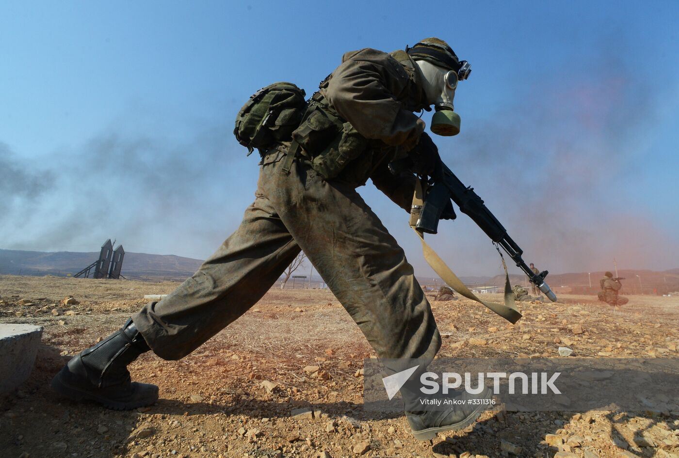 Combat intelligence competition in Primorye Territory