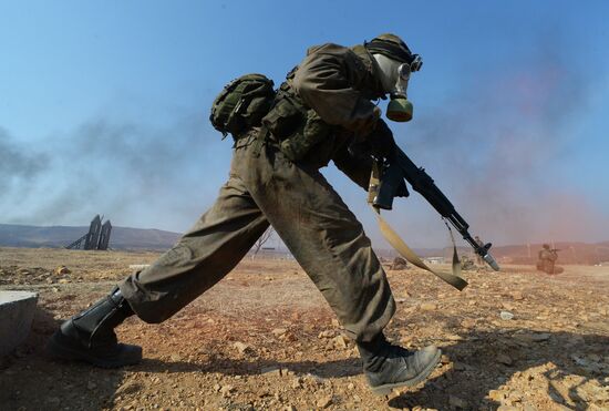 Combat intelligence competition in Primorye Territory