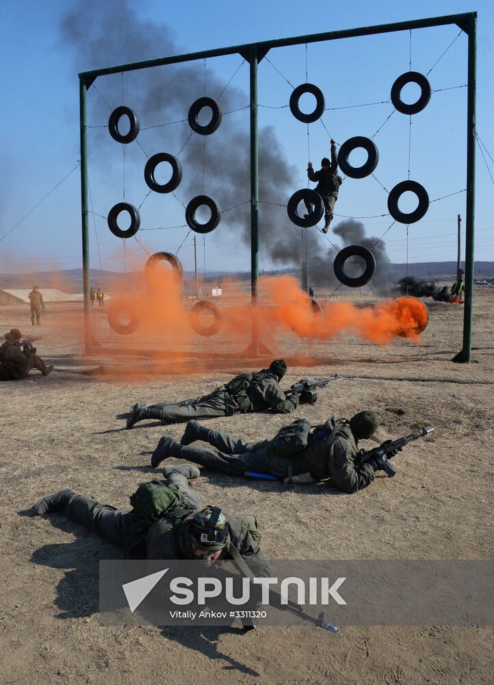 Combat intelligence competition in Primorye Territory