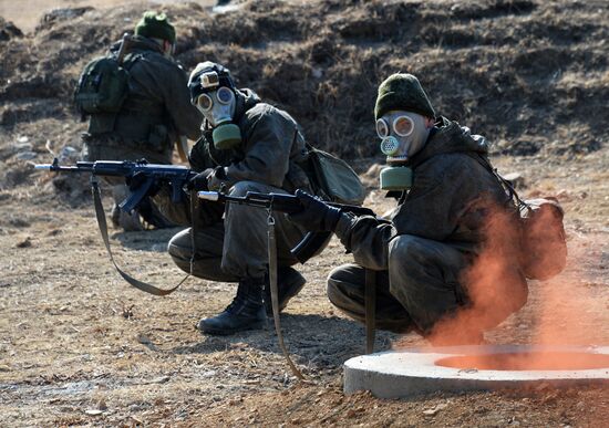 Combat intelligence competition in Primorye Territory