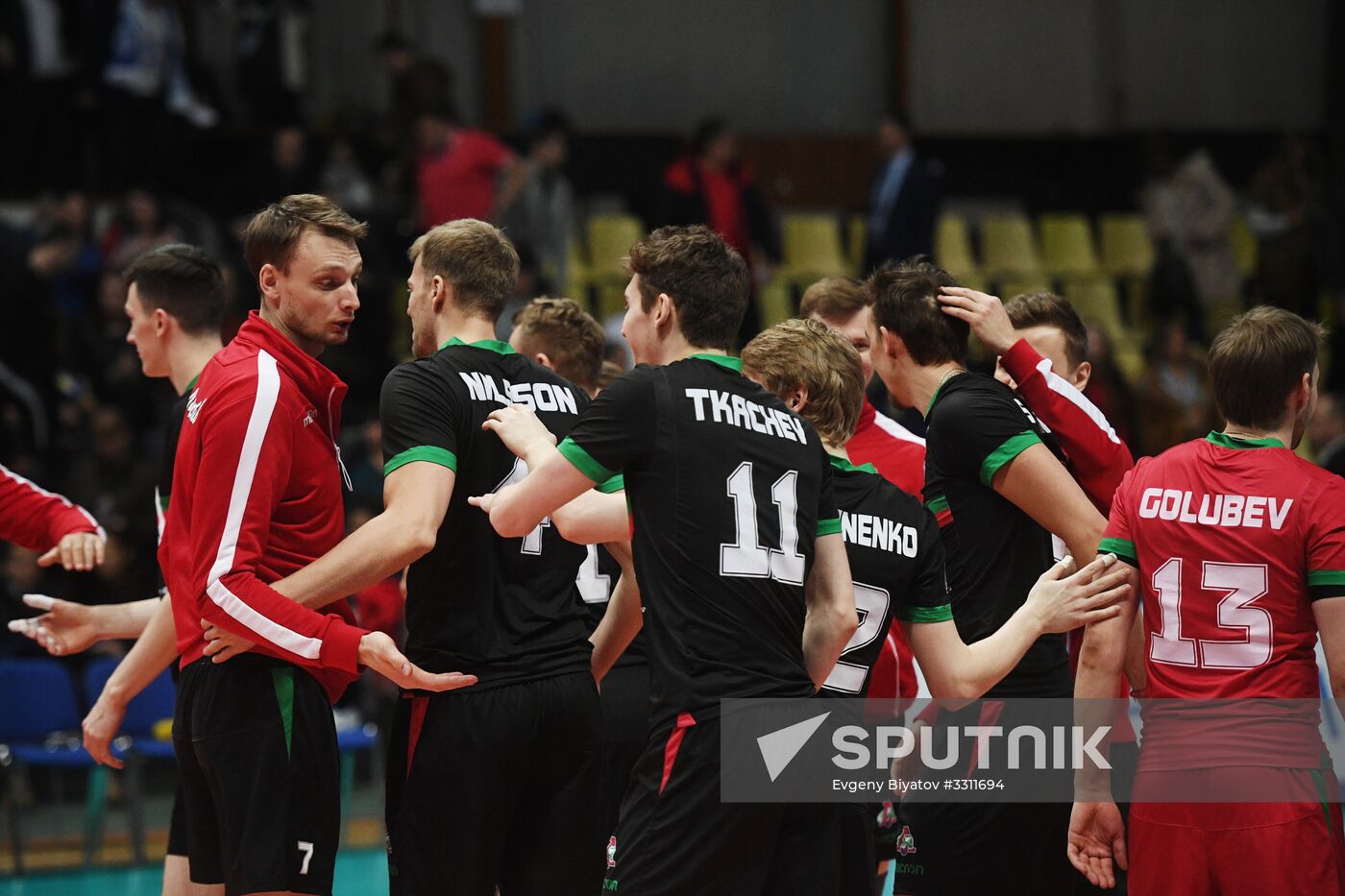 CEV Champions League. Men. Zenit-Kazan vs. Toulouse Volley