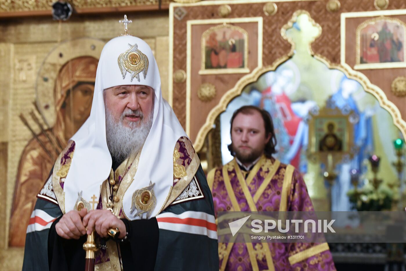 Patriarch Kirill holds gratitude service for Russian Olympic athletes