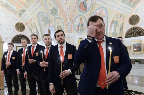 Patriarch Kirill holds gratitude service for Russian Olympic athletes