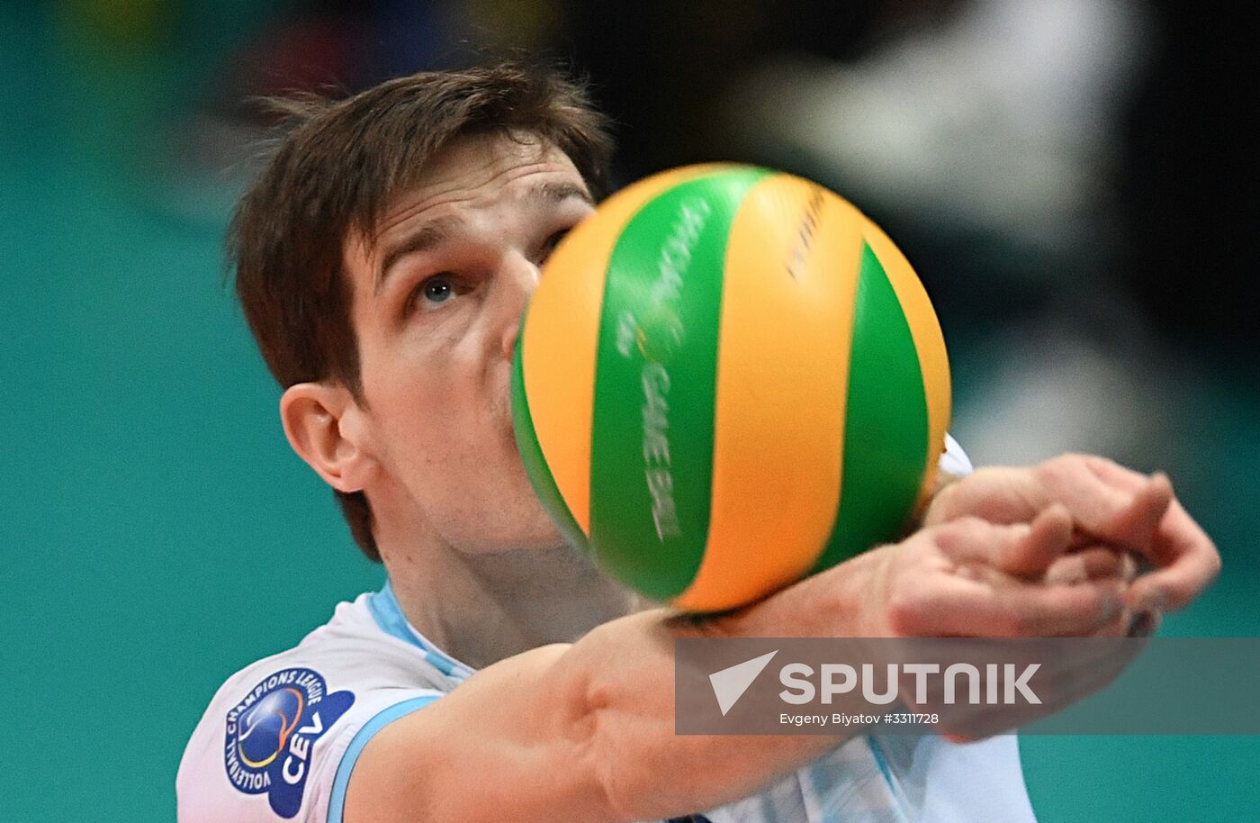 CEV Champions League. Men. Zenit-Kazan vs. Toulouse Volley