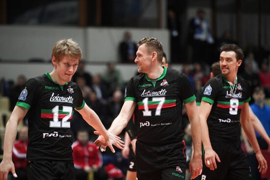 CEV Champions League. Men. Zenit-Kazan vs. Toulouse Volley