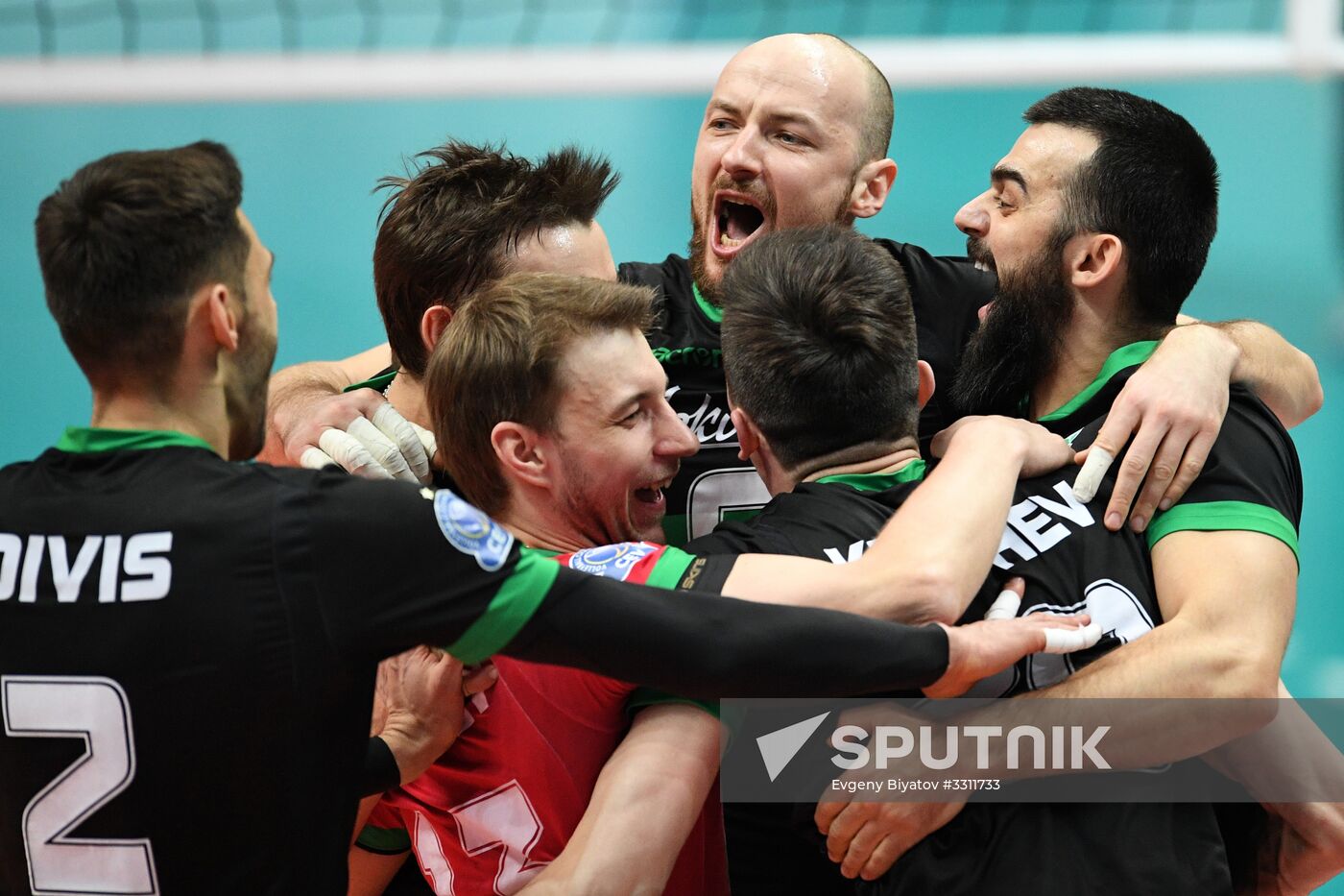 CEV Champions League. Men. Zenit-Kazan vs. Toulouse Volley