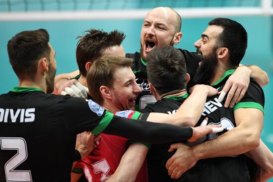 CEV Champions League. Men. Zenit-Kazan vs. Toulouse Volley