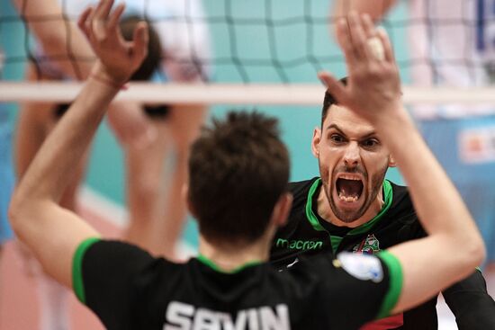 CEV Champions League. Men. Zenit-Kazan vs. Toulouse Volley