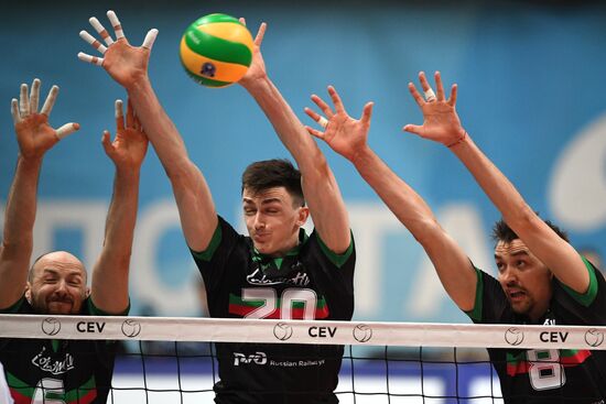 CEV Champions League. Men. Zenit-Kazan vs. Toulouse Volley