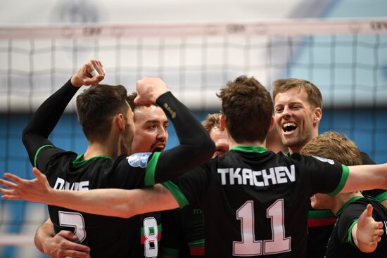 CEV Champions League. Men. Zenit-Kazan vs. Toulouse Volley