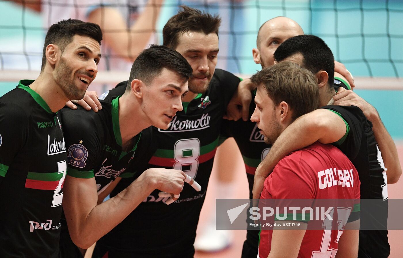 CEV Champions League. Men. Zenit-Kazan vs. Toulouse Volley