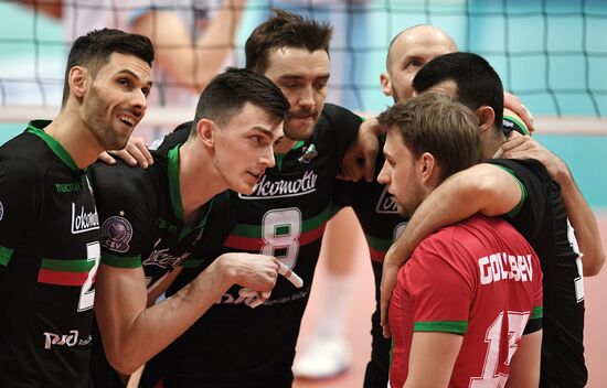 CEV Champions League. Men. Zenit-Kazan vs. Toulouse Volley