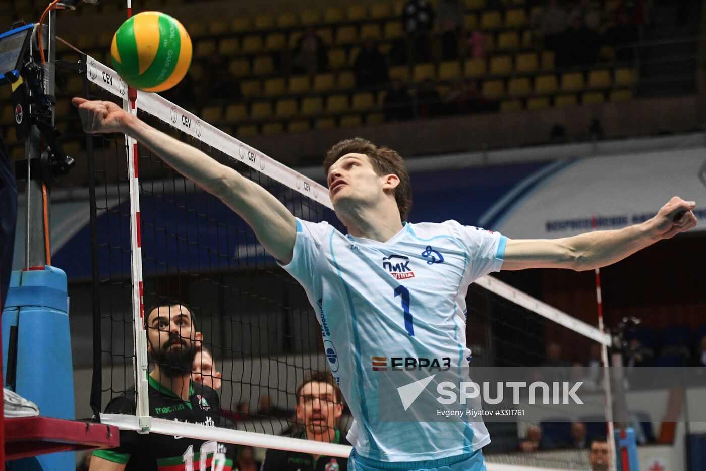 CEV Champions League. Men. Zenit-Kazan vs. Toulouse Volley