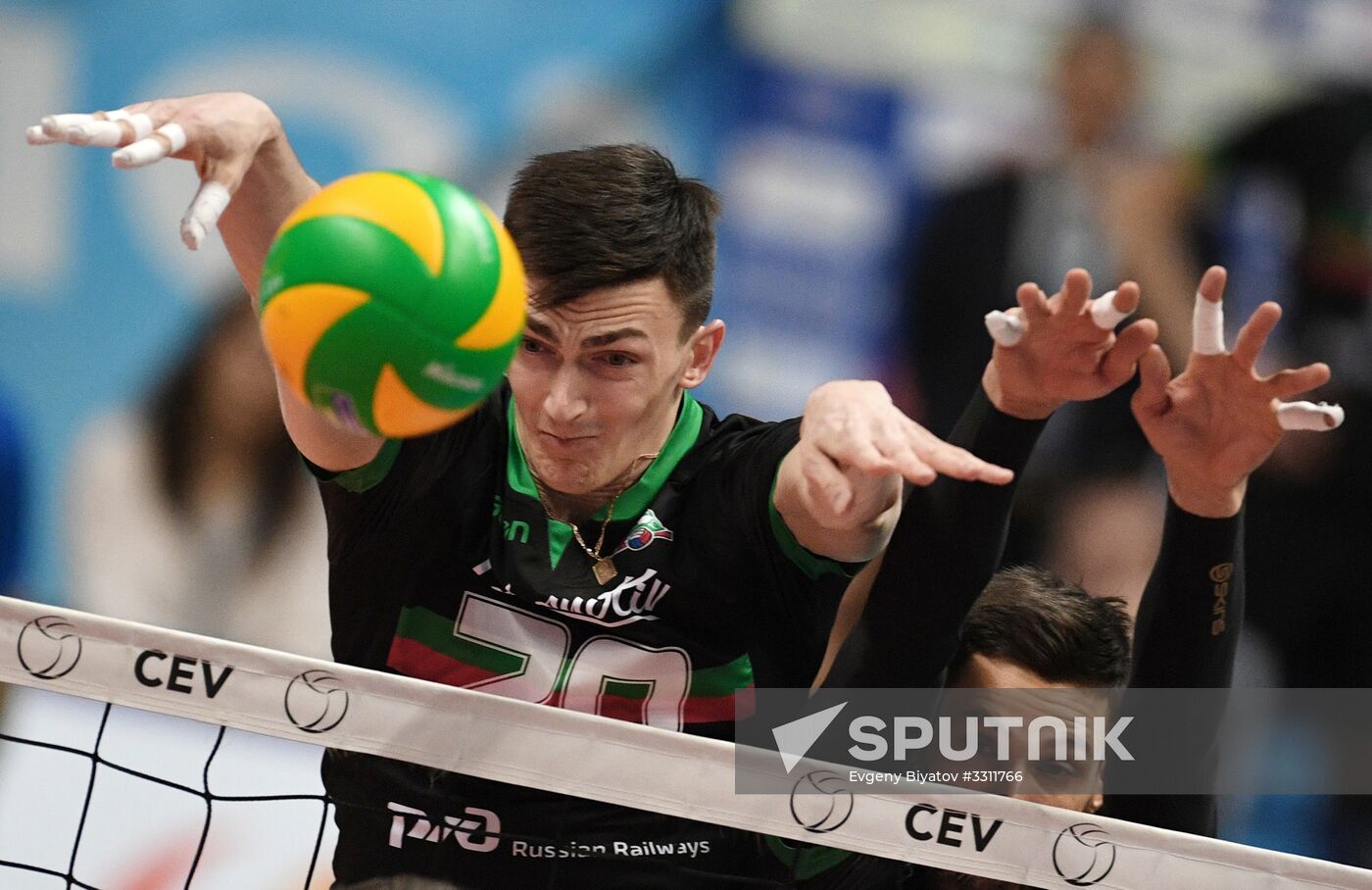 CEV Champions League. Men. Zenit-Kazan vs. Toulouse Volley