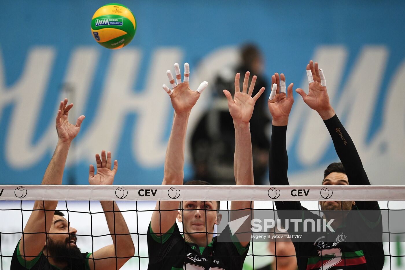 CEV Champions League. Men. Zenit-Kazan vs. Toulouse Volley