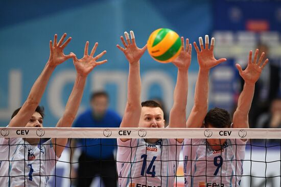 CEV Champions League. Men. Zenit-Kazan vs. Toulouse Volley