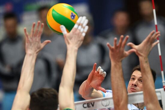 CEV Champions League. Men. Zenit-Kazan vs. Toulouse Volley