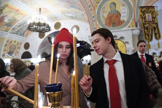 Patriarch Kirill holds gratitude service for Russian Olympic athletes