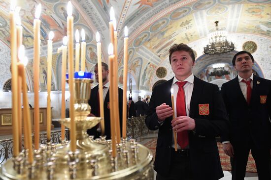 Patriarch Kirill holds gratitude service for Russian Olympic athletes