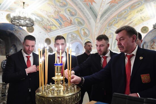 Patriarch Kirill holds gratitude service for Russian Olympic athletes